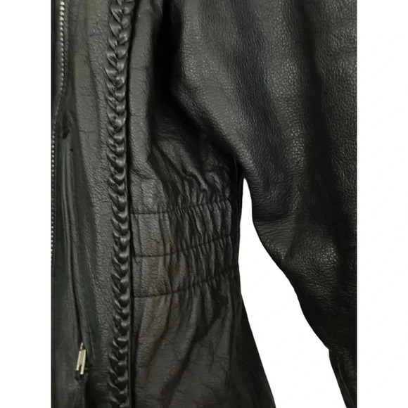 First Classics Italian Leather Gear Leather Motorcycle Jacket Size L - Picture 15 of 16